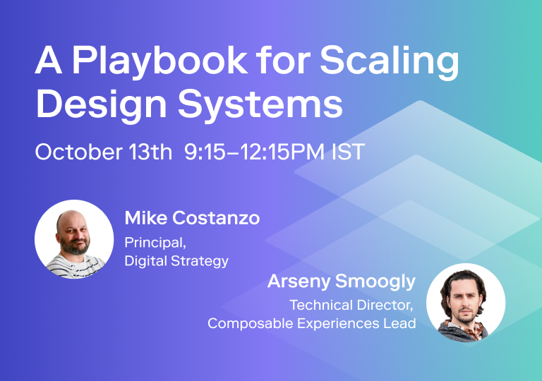 Scaling Design Systems workshop