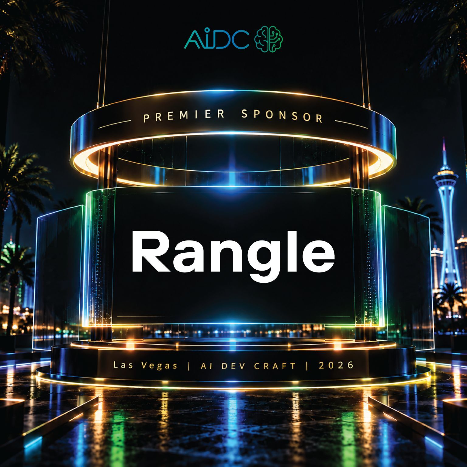 Ai Dev Craft 2026 sponsor graphic: Rangle, premier sponsor