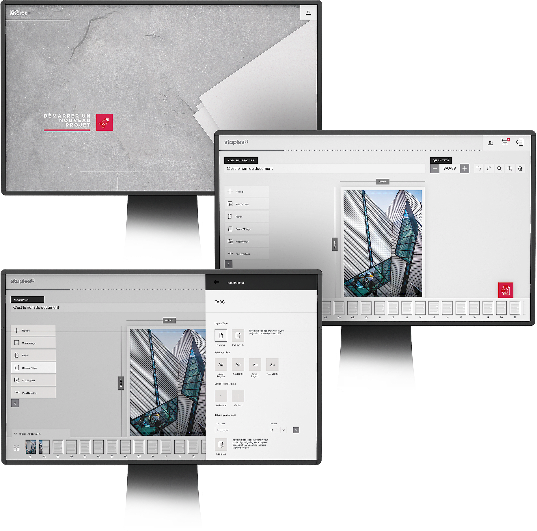 Staples new in-store digital kiosk solution builder platform