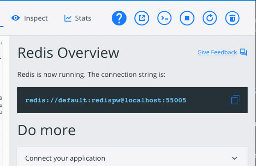 Redis is now running