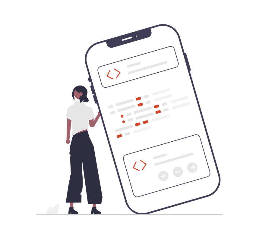 iconography of a mobile application