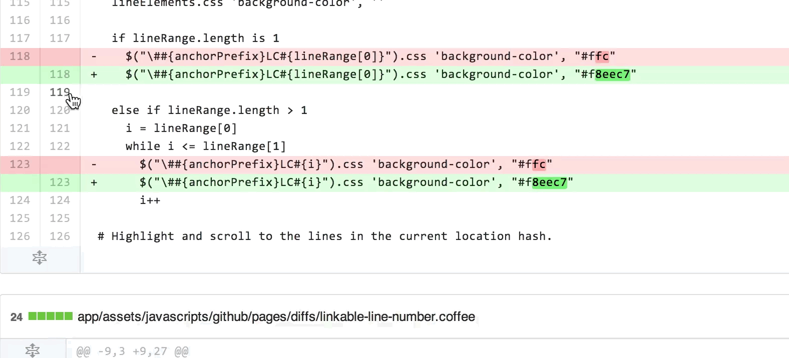 Add comments on your pull request