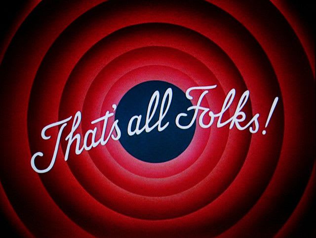 Looney Tunes "That's All Folks!"