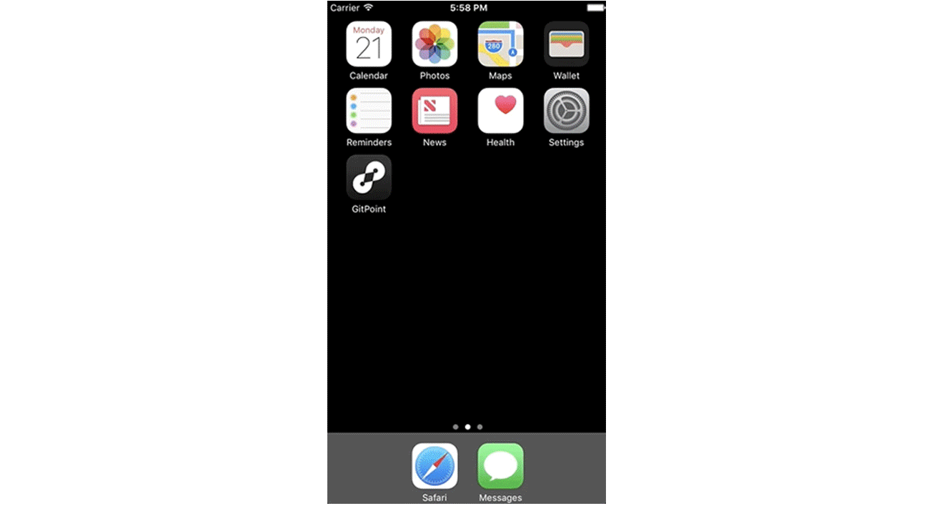 opening app gif