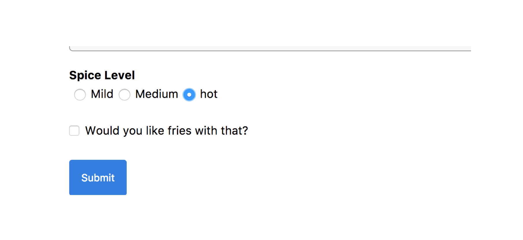 example of 'wantsFries'