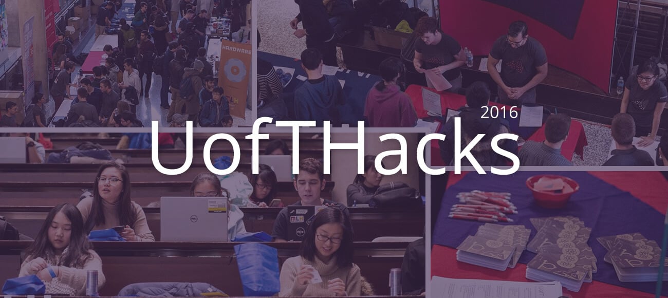 UofTHacks 2016 banner