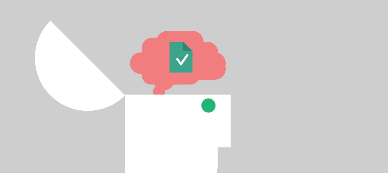 checked document in brain