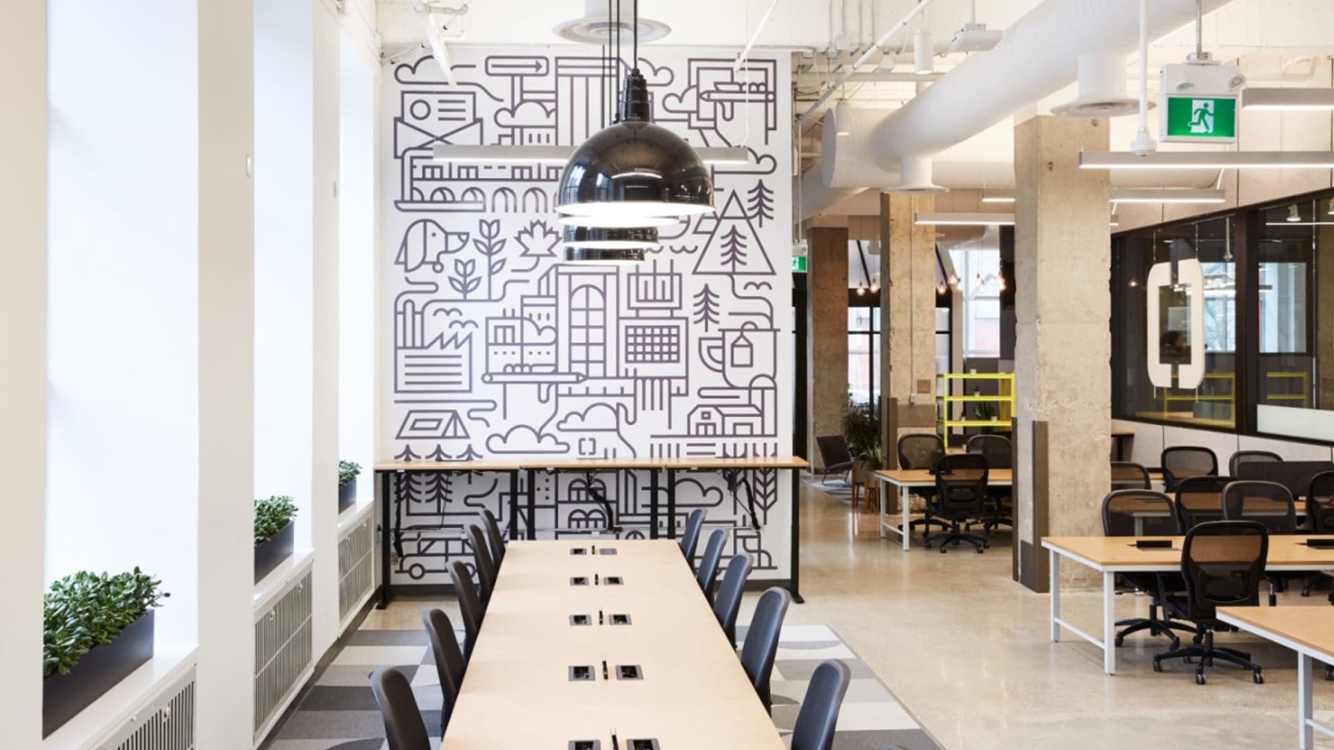 Coworking office