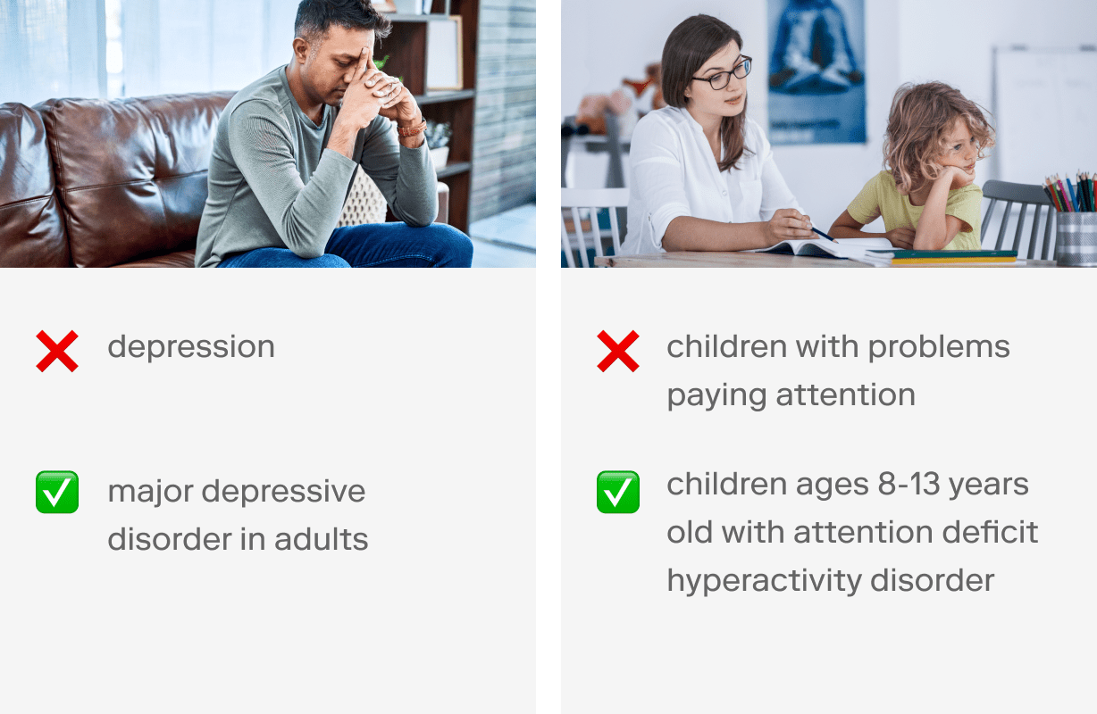 greater specificity in target patient population