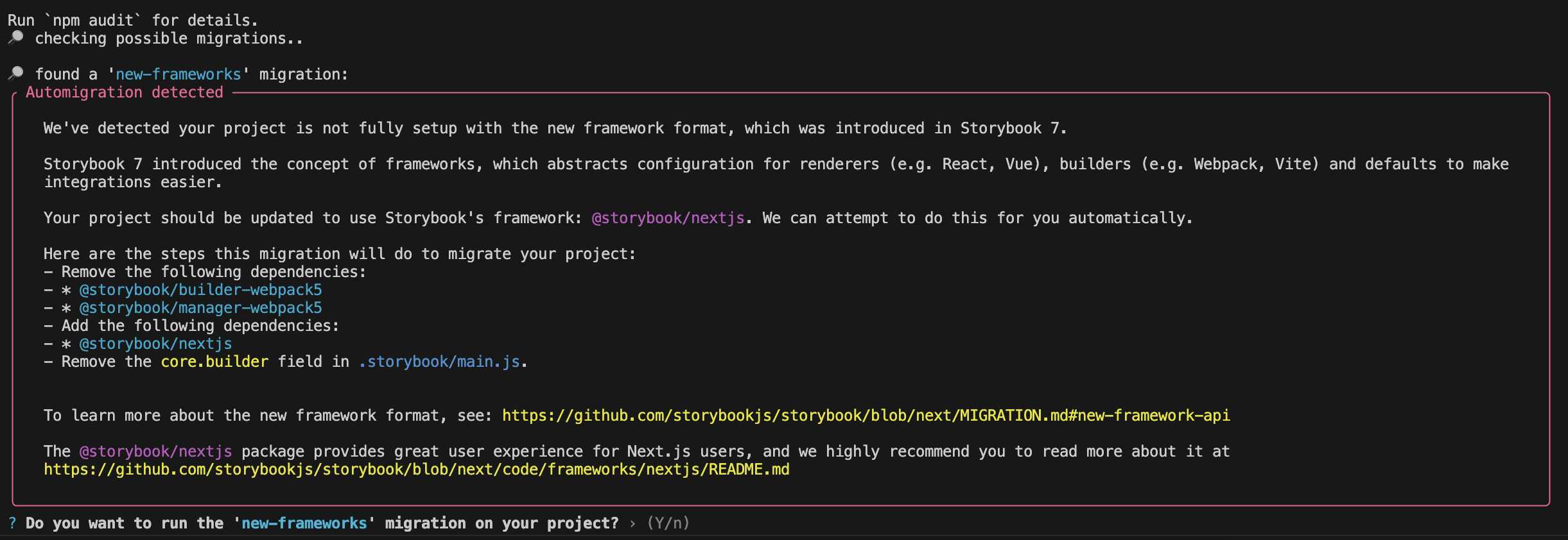 The auto-migration script can fix some of these migration issues.