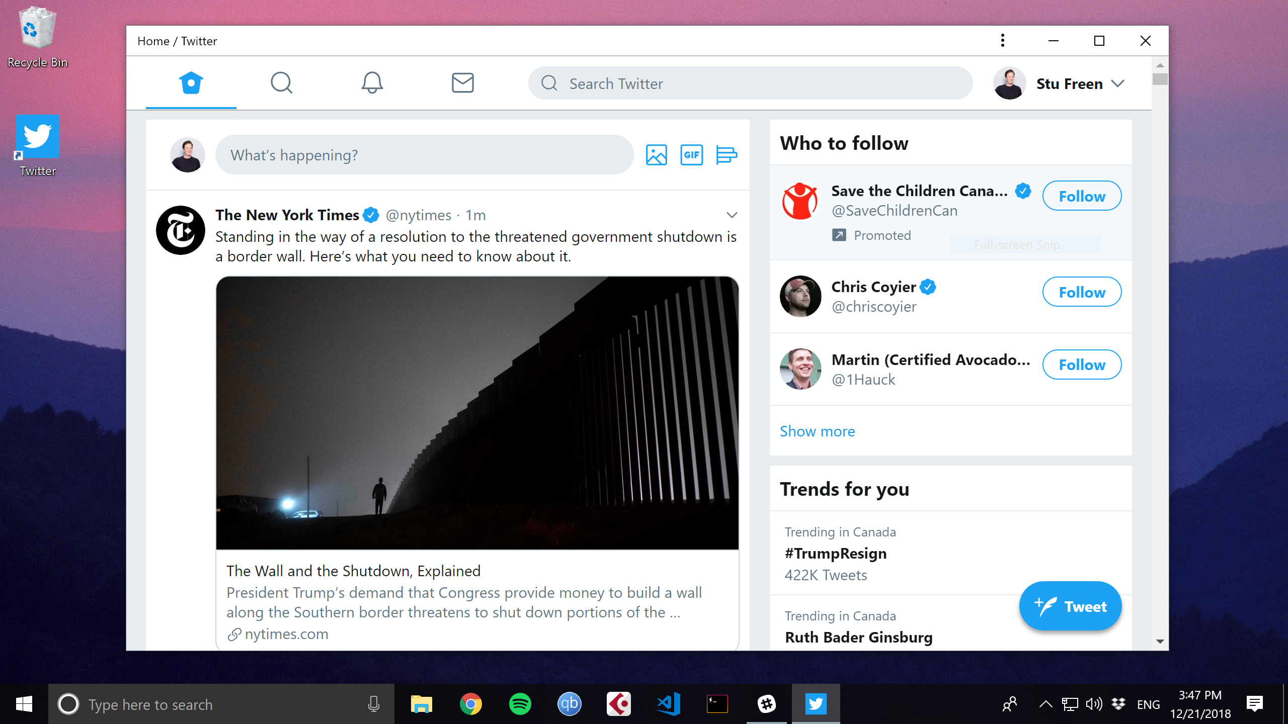 twitter?