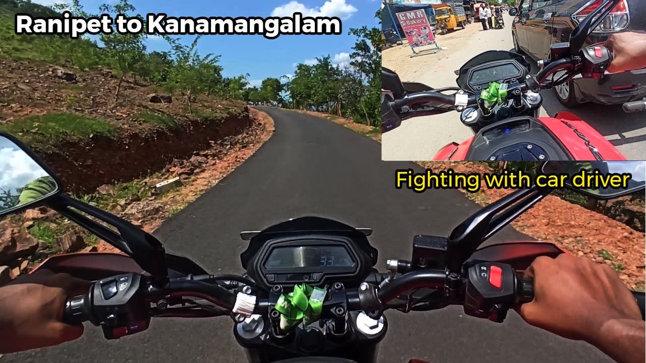 Ranipet to Kanamangalam | A ride in Dominar 250 | Exploring new places in Vellore | Hidden temple