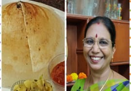 #Shorts 57: Beginner’sTips :Ghee Roast using Idli batter நெய் ரோஸ்ட்(Cap Dosai) – Mallika Badrinath