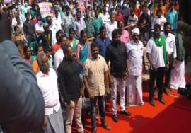 நாகப்பட்டினம் | சீமான் தலைமையில் மாபெரும் கண்டன ஆர்ப்பாட்டம் #Seeman #NTK #NagaiProtest 26-12-2021
