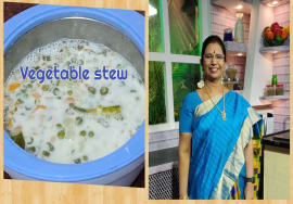 #Shorts 115 இடியாப்பத்திற்கான காய்கறி ஸ்டியூ /Vegetable stew for Idiyappam -Mallika Badrinath
