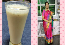 #Shorts 118 Banana Gulkhand milkshake – Mallika Badrinath