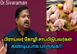 எந்த இறைச்சி நல்லது? பிராய்லர் கோழி சாப்பிடலாமா? | Dr.Sivaraman speech on Broiler chicken