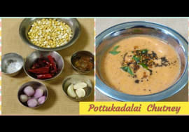 #Shorts 272-Tips for Tasty Pottukadalai chutney/ தேங்காய் இல்லாமலும் ருசியாக சட்னி செய்யலாம்.