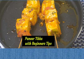Paneer Tikka with Beginners tips / பனீர் டிக்கா  ஹோட்டல் சுவை வீட்டில்/ Mallika Badrinath cooking