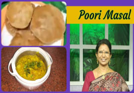 Cooking Basics 4 – Poori Masal / பூரி மசால் – உருளைக் கிழங்கு  மசாலா – Mallika Badrinath recipes