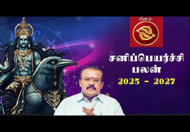 ஜோதிடர் செல்வி | மீனம் – ஜென்ம சனி 55% | சனிப்பெயர்ச்சி பலன்கள் 2025-27 | Sanipeyarchi palangal