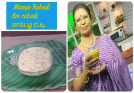 Mambhazha Rabadi by Mallika Badrinath/Quick & Tasty/ மாம்பழ ரபடி