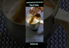 #Shorts 414 Kurma mix – Ready mix powder – Home made / Mallika Badrinath Tips – Tips & Tricks