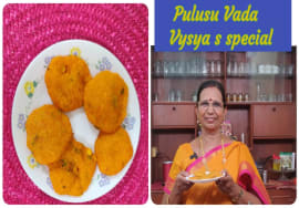 Pulusu vada – Salem special / Puli vadai – Arya Vysya s recipe – No onion & garlic