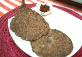 Millet keerai chappathi / கம்பு ,கேழ்வரகு கீரை சப்பாத்தி- Prevents Anaemia & Osteoporosis