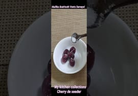 shorts418-My kitchen collections Small gadgets-1Cherry De seeder( செர்ரிப்பழ கொட்டை எடுக்கும் கருவி)