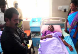 28-09-2025 | கரூர் – அரசு மருத்துவமனையில் சீமான் | தவெக | மக்கள் | செய்தியாளர் சந்திப்பு