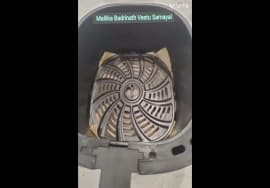 #Shorts 427 Sweet potato fry using very less oil in Air fryer by Mallika Badrinath
