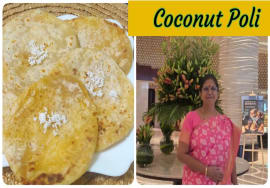 Coconut poli – Deepavali special /Thengai poli  – secrets revealed  தேங்காய் போளி /Mallika Badrinath Coconut poli – Deepavali special /Thengai poli  – secrets revealed  தேங்காய் போளி /Mallika Badrinath
