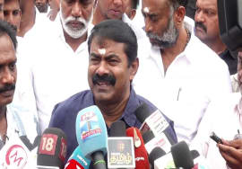 27-10-2025 | மதுரை | நமது பாட்டனார்கள் மருது பாண்டியர்களின் சிலைக்கு மாலை அணிவித்து சீமான் மரியாதை