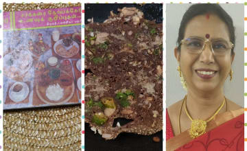 #Shorts 81 :Ragi rawa dosa-World Diabetes day special Let us consume more millets-Mallika Badrinath