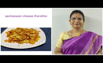 #Shorts133:Schezwan cheese paratha – Leftover conversion- Lunch box idea – Mallika Badrinath #Shorts133:Schezwan cheese paratha – Leftover conversion- Lunch box idea – Mallika Badrinath