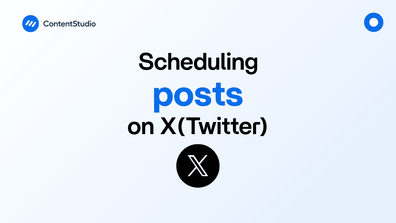 How to schedule posts on X (formerly Twitter)