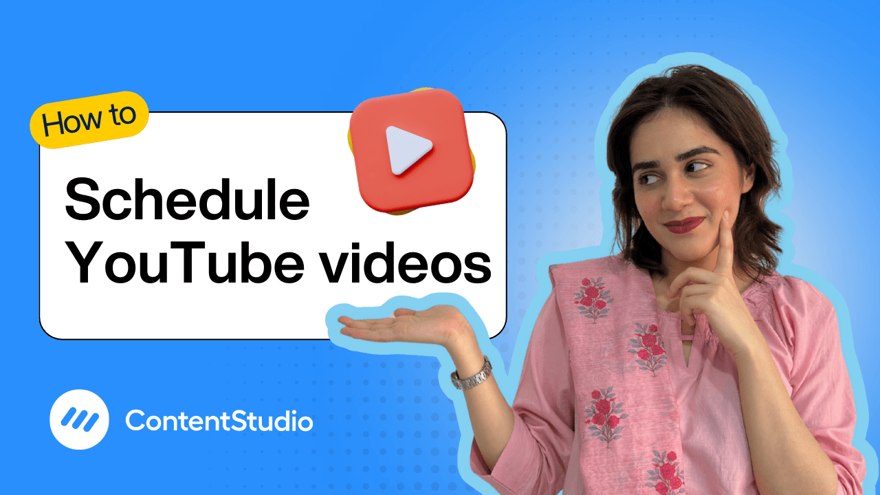 How to schedule YouTube videos