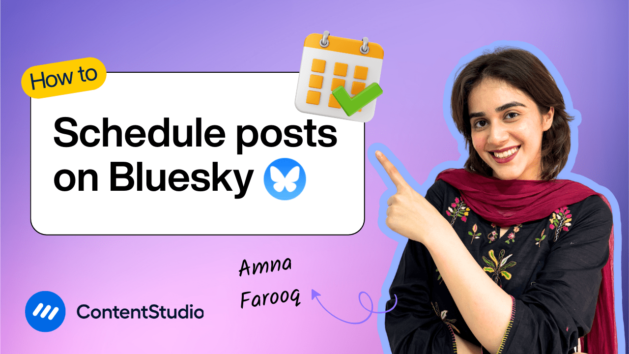 How to schedule posts on Bluesky