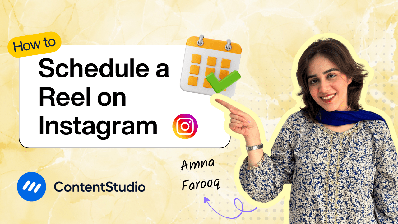 How to schedule Instagram Reels