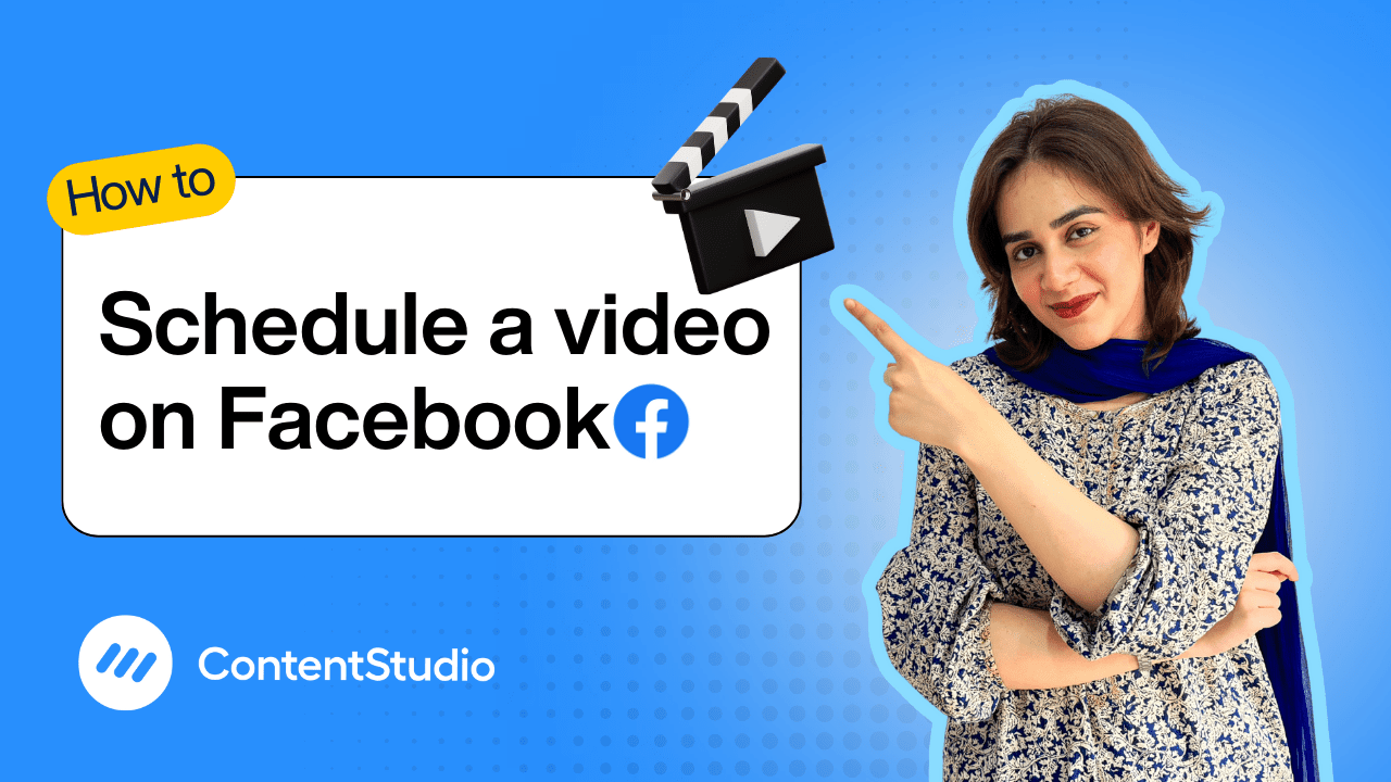 How to schedule a video on Facebook 