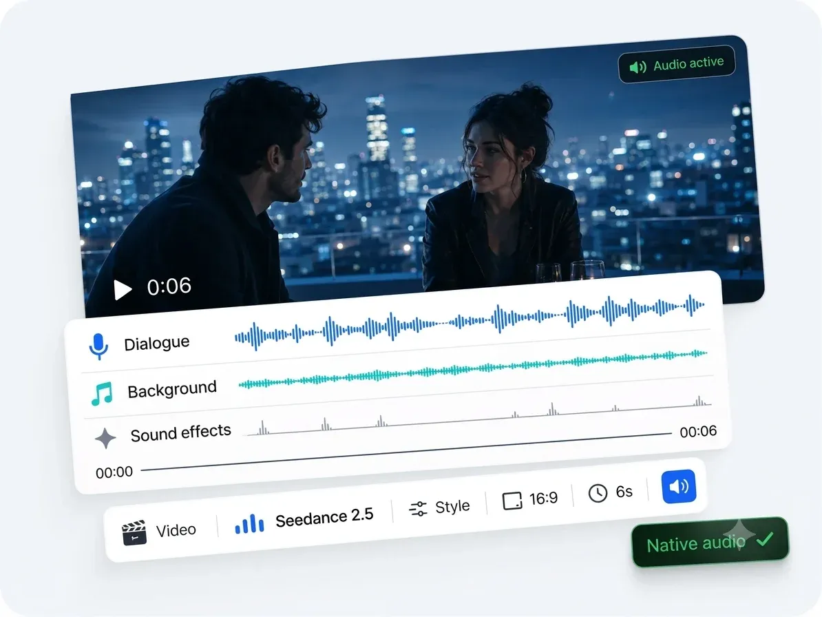 Native Audio with Dialogue & Sound Design preview