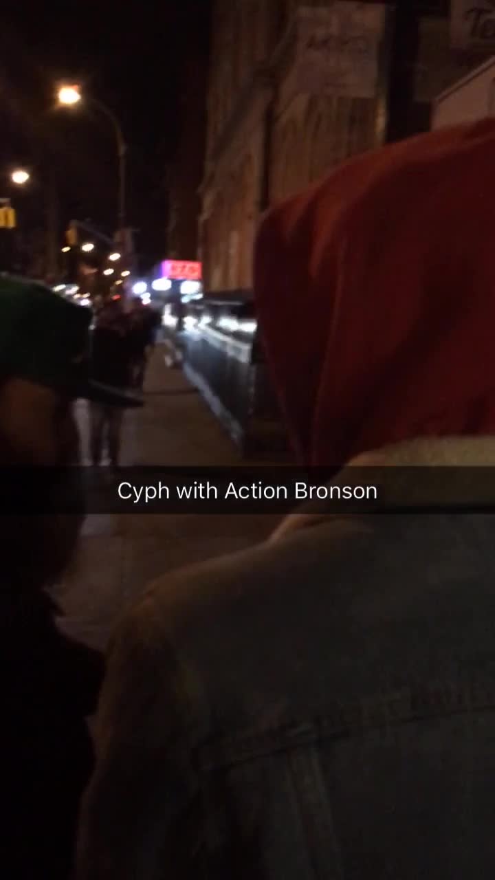 Action Bronson Street Cypher