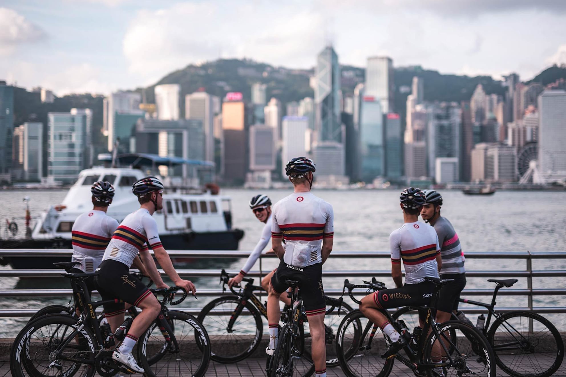 Team Wiggins In Skyscraper City Rapha