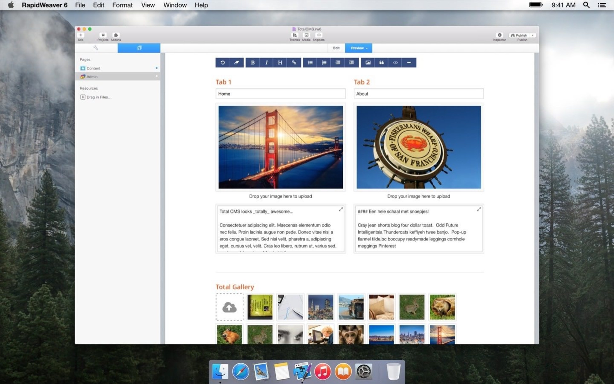 Rapidweaver 7 1 1 – Create Template Based Websites Rapidly