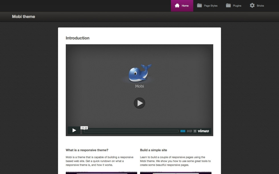 Mobi screenshot