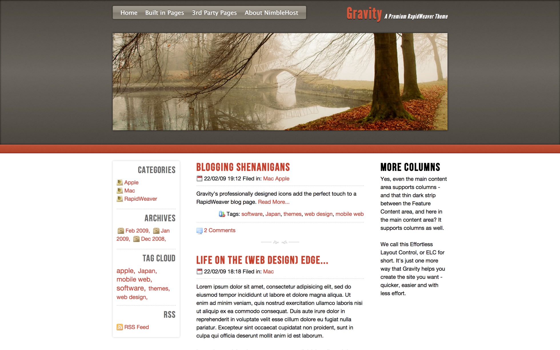 Gravity screenshot