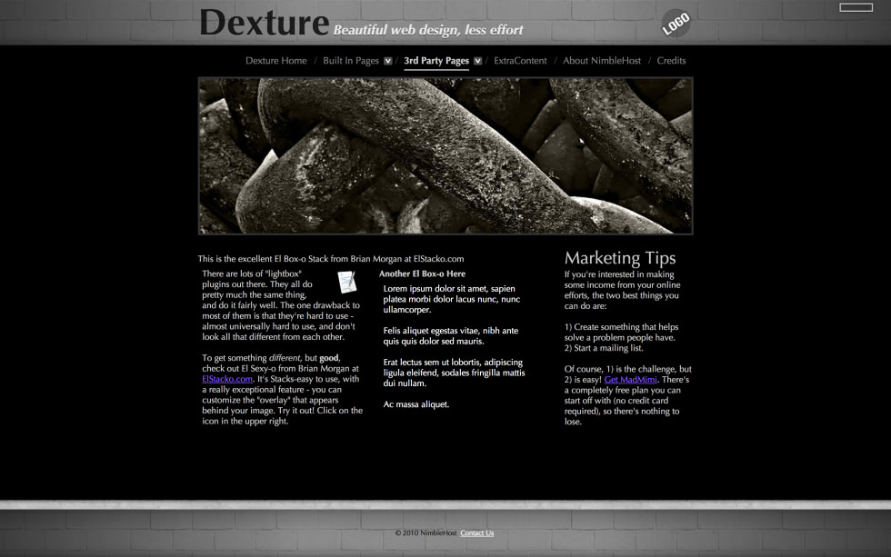 Dexture screenshot