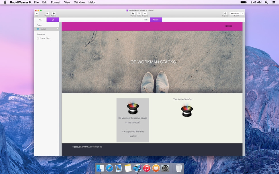 Houdini screenshot