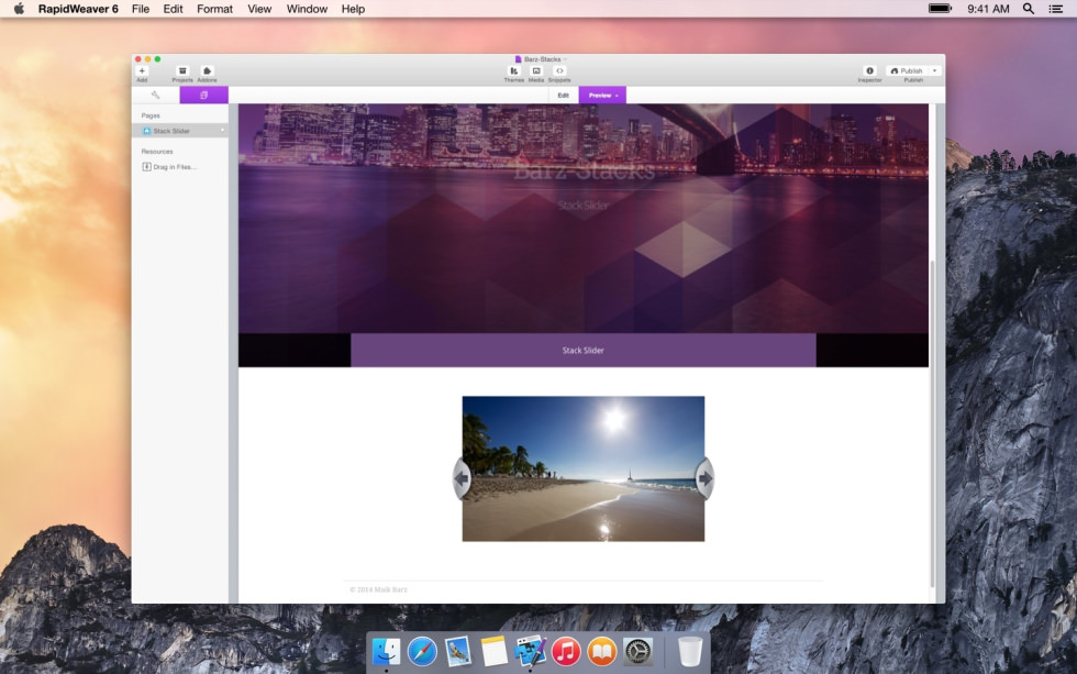 Stack Slider screenshot